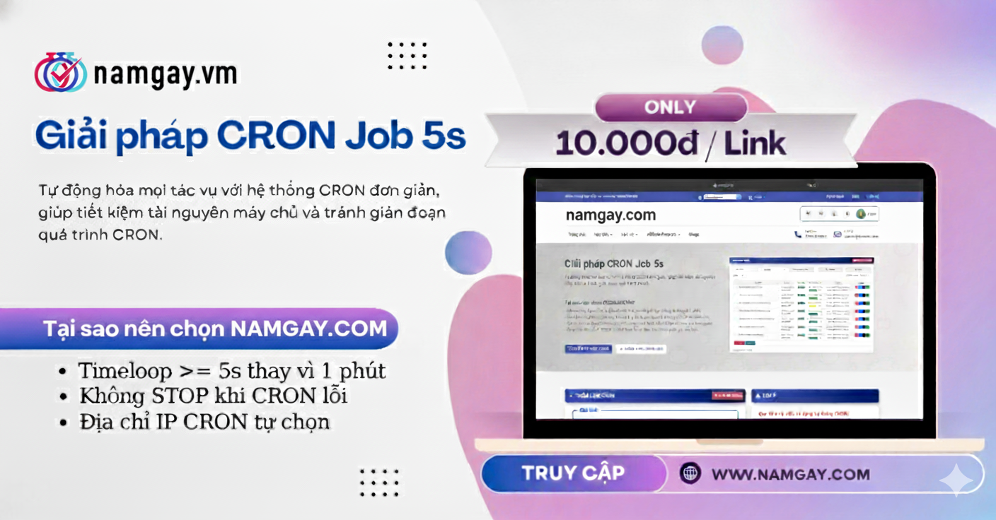 Hệ thống thuê Cron tốt nhất